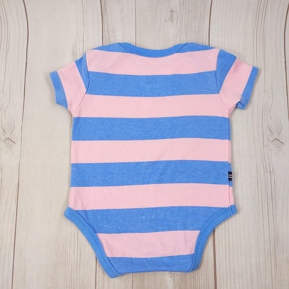 Baby Girl 2 Outfits 1 Pc. Bodysuit and 1 Mini Skirt Matching Set Pink/Blue 3-6M - Picture 5 of 12